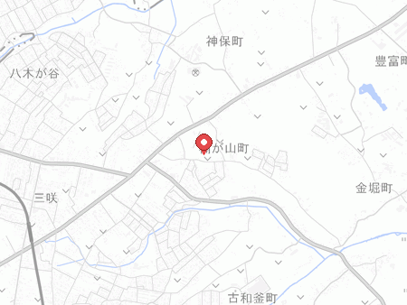 三咲霊園の地図