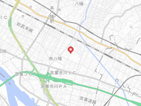 コナミスポーツクラブ 市川の地図