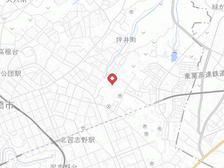 船橋市総合体育館（船橋アリーナ）の地図