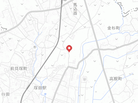 船橋市運動公園の地図