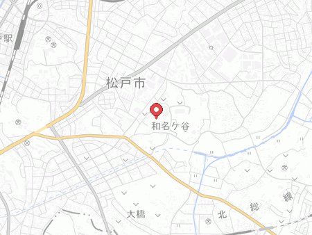和名ケ谷スポーツセンターの地図