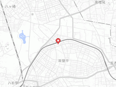 ときわ平ボウリングセンターの地図