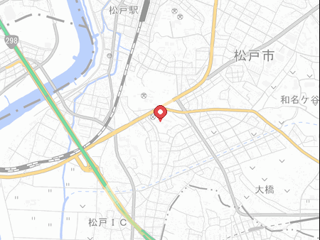 柿ノ木台公園体育館の地図