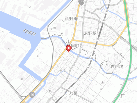 ラウンドワン 市原店の地図
