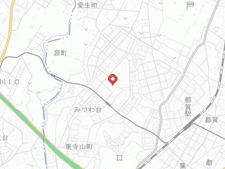 みつわ台第2公園スポーツ施設の地図