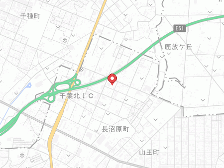 千葉北スカイランドの地図