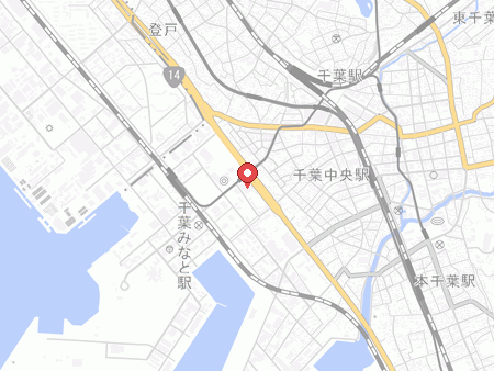 千葉市中央コミュニティセンターの地図