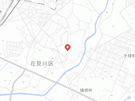 花島公園スポーツ施設の地図