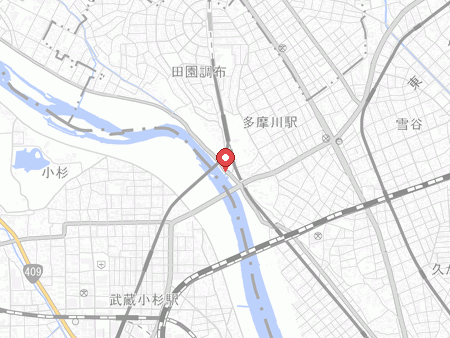 プライベート卓球スタジオTamagawa Baseの地図