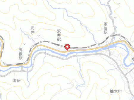 沢井市民センター体育館の地図