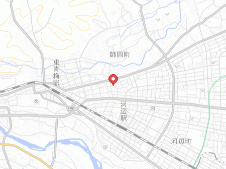 東青梅市民センター体育館の地図