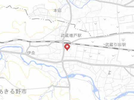 五日市ファインプラザの地図