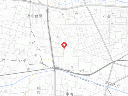 東大和市ロンドみんなの体育館(東大和市民体育館)の地図