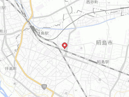 みほり体育館の地図