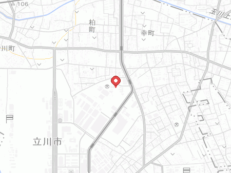 立川市泉市民体育館の地図