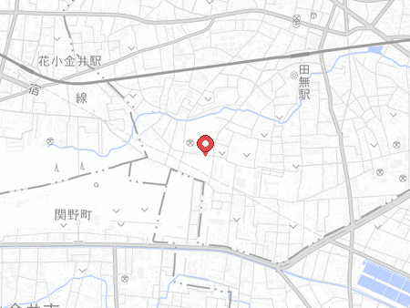 西東京市総合体育館の地図