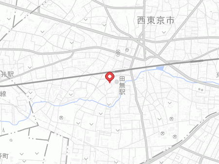 西東京市南町スポーツ・文化交流センター（きらっと）の地図