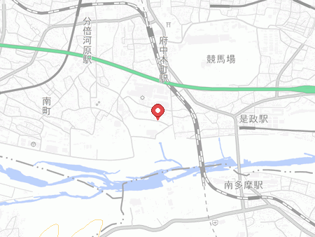 郷土の森総合体育館の地図