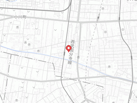 小平市民総合体育館の地図