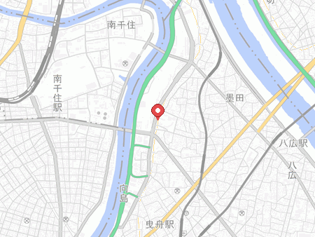 スポーツプラザ梅若の地図
