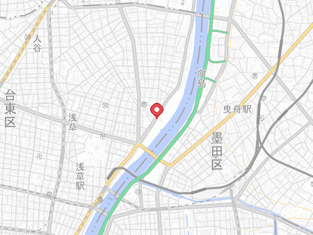 台東リバーサイドスポーツセンターの地図