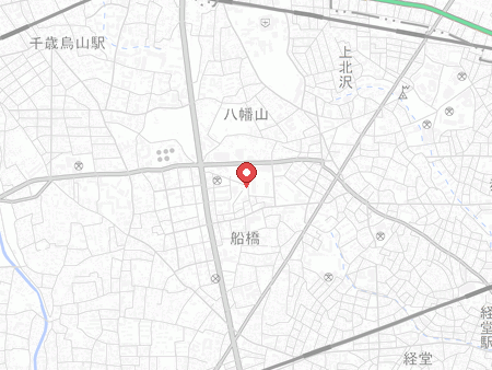 千歳温水プールの地図