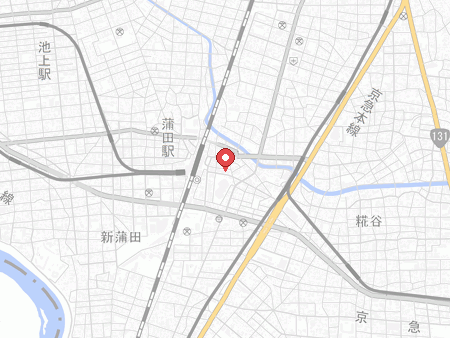 ATHLECITTA 蒲田の地図