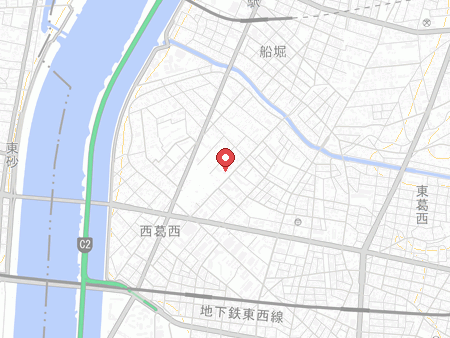共育プラザ葛西の地図