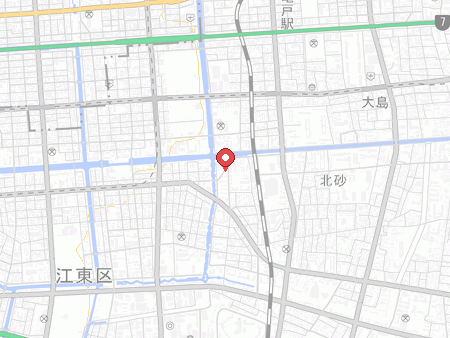 江東区スポーツ会館の地図