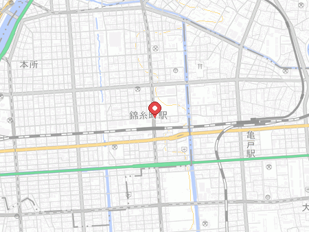 墨田区総合体育館の地図