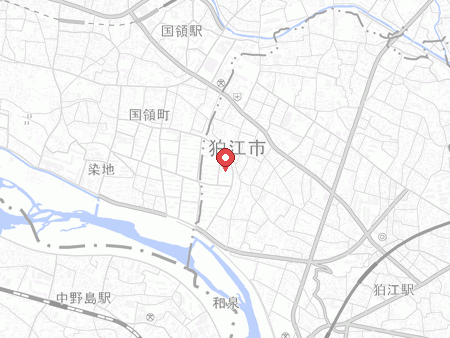 西和泉体育館の地図