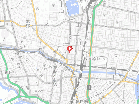 昌平童夢館の地図