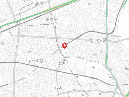 協和発酵キリン卓球スクール 東北沢練習場（キッズコース）の地図