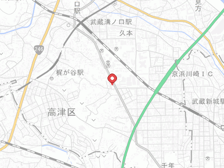 AF TABLETENNISの地図