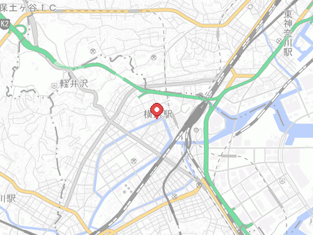 ダーツバーベノア横浜の地図