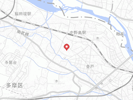 YTS吉澤卓球場の地図