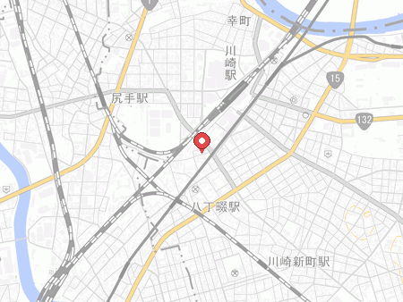 中目卓球ラウンジ 川崎分室の地図