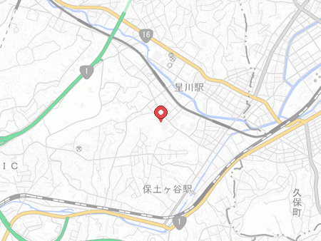 保土ケ谷スポーツセンターの地図