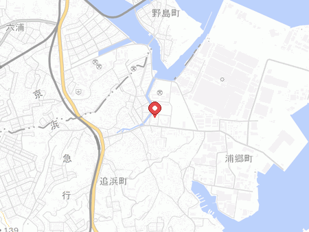 北体育会館の地図