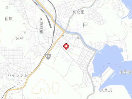 南体育会館の地図