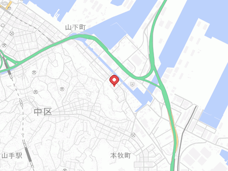 横浜市中スポーツセンターの地図