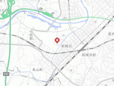 障害者スポーツ文化センター横浜ラポールの地図