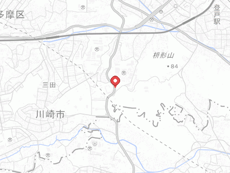 東京バッティングセンターNO.3 生田店の地図