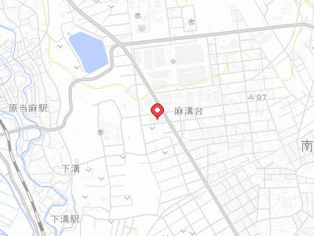 相模原市総合体育館の地図