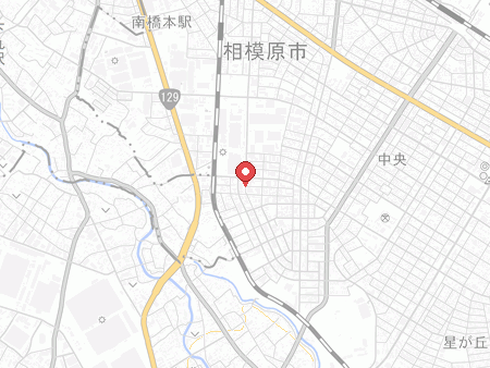 MAXスポーツスタジアム相模原の地図