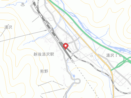 ホテルスポーリア湯沢の地図