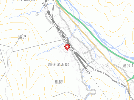 湯沢ニューオータニの地図
