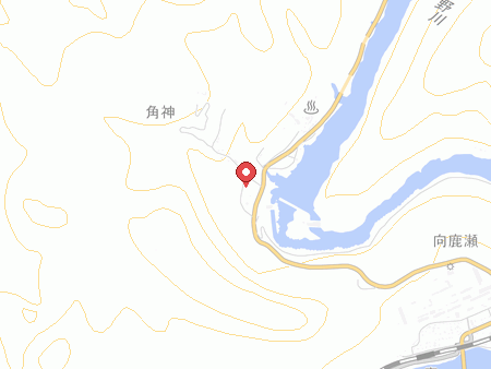 ホテル角神の地図