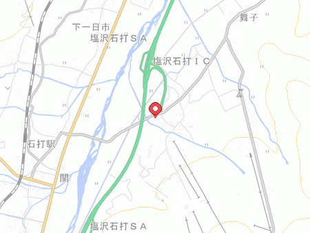 下幅旅館体育館の地図