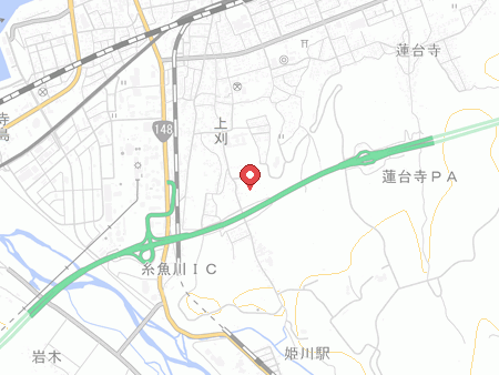 糸魚川市民総合体育館の地図